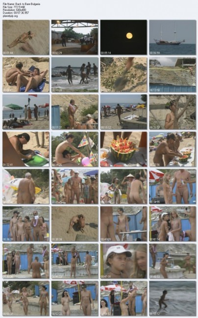 Nudists Bulgaria - video from popular nudist beaches [Pure naturism]