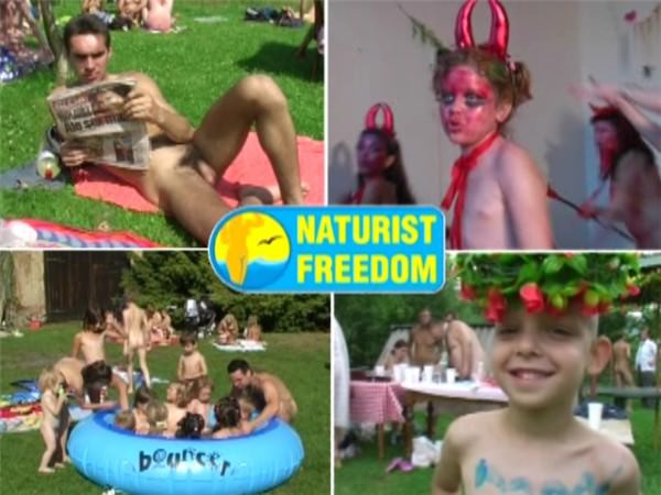 Family nudism - Naturist Freedom - Hoola Hoola [Pure naturism]