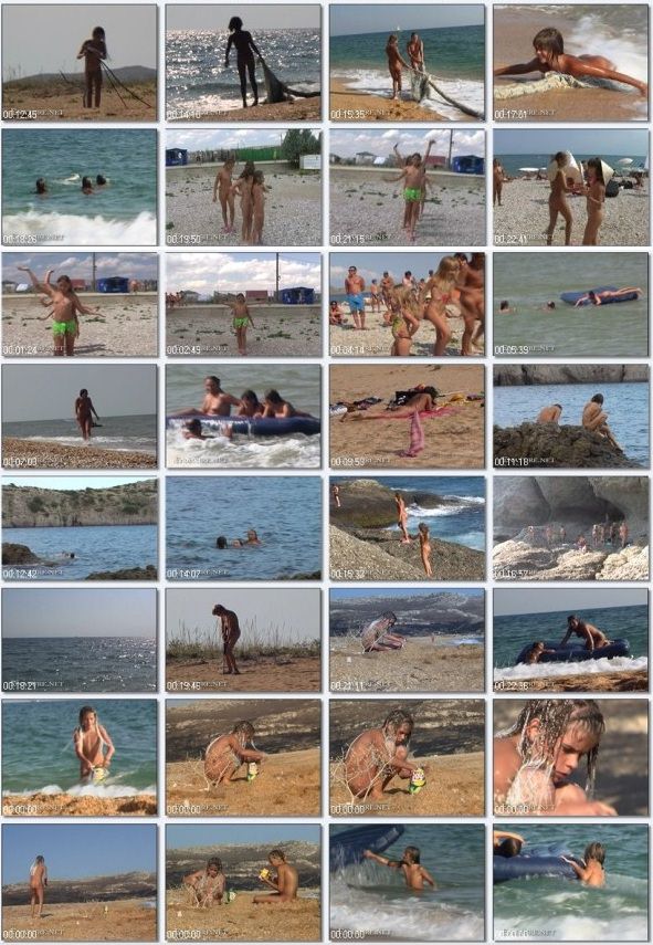 Naked Tracks Across the Crimea - family nudism video [Pure naturism]