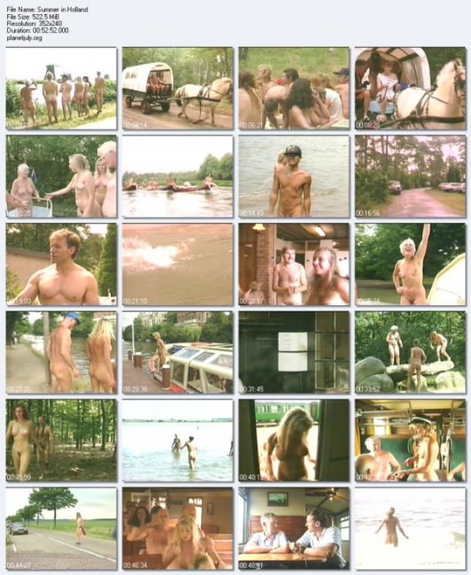 Nudists Holland - video about family nudism [Pure naturism]