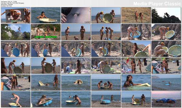 Family nudism video - Liberty Mountain (Enature video) [Pure naturism]