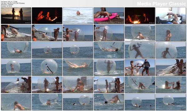 Family nudism video - Great Balls and Naked Fire [Pure naturism]