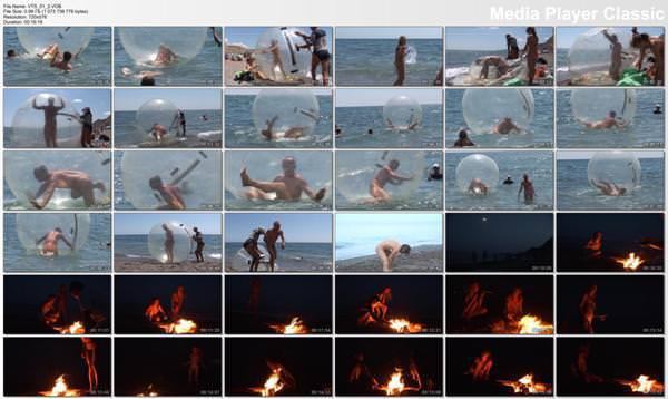 Family nudism video - Great Balls and Naked Fire [Pure naturism]