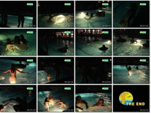 Night nudism of video [Pure naturism]