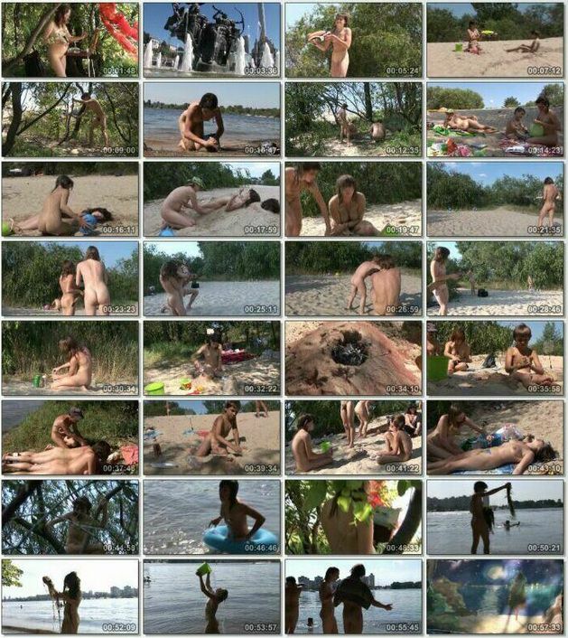 Family nudism video - Its a wonderful job [Pure naturism]