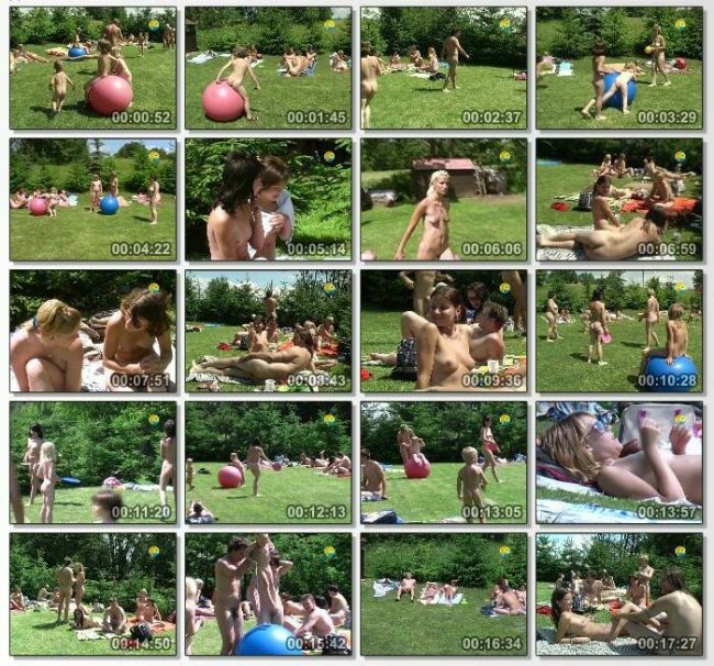 Nudist camp in the woods in the Czech Republic - You Can Never Get Enough Sunbathing [Pure naturism]