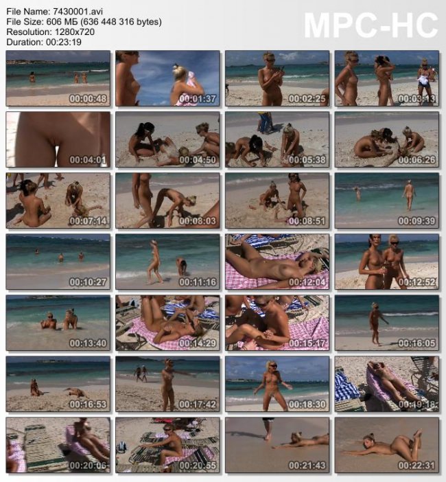 Teens Nudists Girls video - Caribbean islands, blue lagoon [Pure naturism]