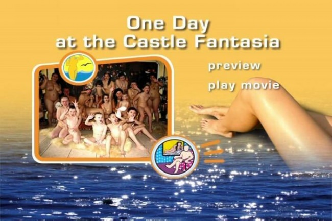 Naturism family video - One Day at ?he Castle Fantasia [Pure naturism]