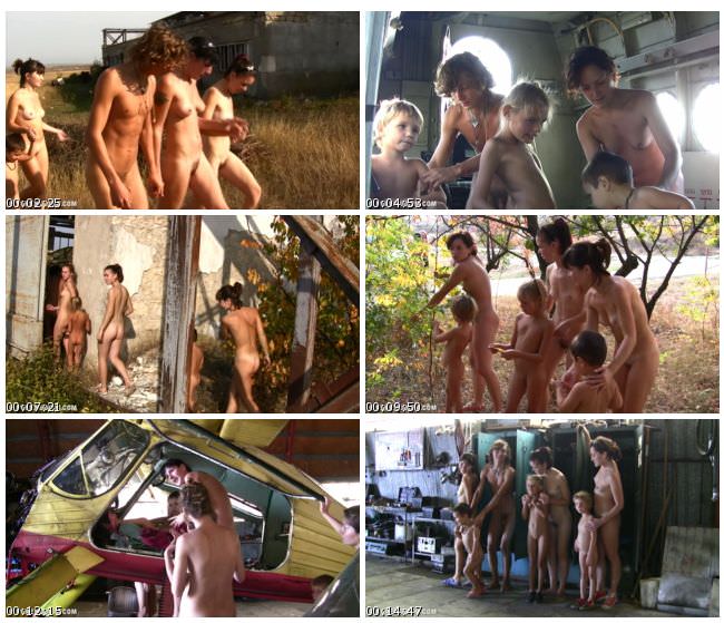 Autumn golden age of nudism video [Pure naturism]